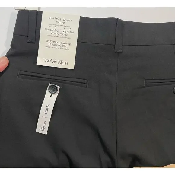 Calvin Klein Dressy Pants Size 14 Regular - Picture 7 of 9